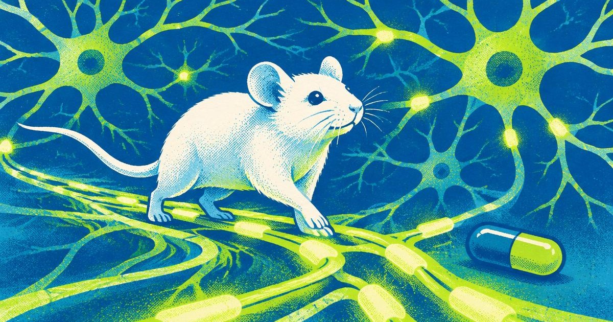 AN EXPERIMENTAL DRUG GAVE MICE WITH MS-LIKE DISEASE THEIR MOVEMENT BACK.