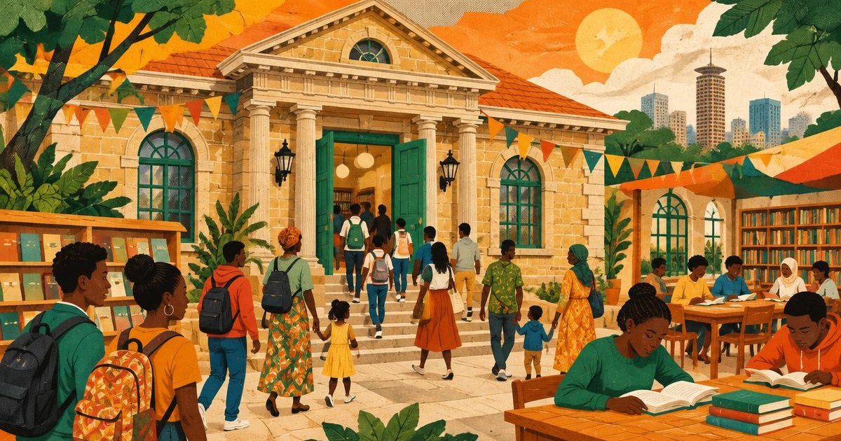 NAIROBI REVIVED TWO OLD LIBRARIES. PATRONAGE JUMPED 240%.